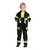 Black Firefighter Halloween Costume – Size 4/6 - IMAGE 1