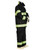 Black Firefighter Halloween Costume – Size 2/3 - IMAGE 5