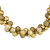 Shatterproof 3-Finish Christmas Ball Garland - 6' x 3.5" - Gold - Unlit - IMAGE 4