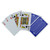 3.5" Blue Waterproof Swimming Pool Deck of Playing Cards - IMAGE 1