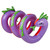 Inflatable Purple and Green Two Headed Curly Serpent Swimming Pool Float Toy, 96-Inch - IMAGE 6