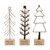 LED Lighted Christmas Tree Decorations - 18.75" - Set of 3 - IMAGE 1