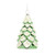 Set of 6 Green Glass Christmas Tree Ornaments 5.75" - IMAGE 3