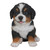 6.50" Bernese Mountain Dog Puppy Outdoor Garden Figurine - IMAGE 1