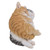 10.75" Tabby Cats Sleeping Outdoor Garden Statue - IMAGE 4