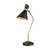 29" Matte Black and Aged Brass Handcrafted Virtuoso Floor Lamp - IMAGE 1