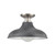 1-Light Semi Flush Mount Ceiling Fixture - 13" - Gray - IMAGE 2