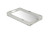 15.75" White Rustic Serving Tray with Beveled Mirror - IMAGE 2