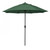 9ft Outdoor Casa Series Olefin Canopy Patio Umbrella With Crank Open and Auto Tilt System, Green - IMAGE 1