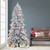 Pre-lit Flocked Douglas Fir Christmas Tree - 7.5’ - Color Select LED Lights - IMAGE 2