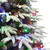 Pre-lit Flocked Halifax Artificial Christmas Tree - 7.5’ - Color Select Light - IMAGE 3