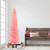 Pre-lit Fashion Pink Flocked Artificial Christmas Tree - 6.5’ - Clear Lights - IMAGE 2