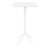 42.5" White Folding Square Outdoor Patio Bar Table - IMAGE 2