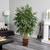 5.5' Artificial Bamboo Plant with Decorative Planter - IMAGE 2