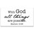 5" White and Black Verse of Matthew 19:26 Magnet - IMAGE 1