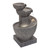 Cascading Outdoor Garden Water Bowl Fountain - 26" - Gray - IMAGE 1
