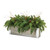 Pine Artificial Christmas Centerpiece in Wooden Planter - 20" - Green and Brown - IMAGE 1