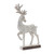 Carved Reindeer Christmas Tabletop Decorations - 14.5" - Set of 2 - IMAGE 2