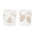 Set of 6 Glittered Pinecone Christmas Votive Candle Holders 3.5" - IMAGE 2