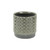 5.5" Small Gray Lattice Outdoor Planter Pot - IMAGE 3