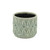 5.5" Green Medium Droplet Outdoor Planter Pot - IMAGE 3