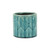 5.5" Blue Medium Argyle Outdoor Planter Pot - IMAGE 1