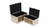 Set of 2 Brown Storage Boxes with Top and Front Rope Panels 11.75" - IMAGE 6