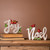 Set of 2 "Joy" and "Noel" Christmas Tabletop Word Signs 8.25" - IMAGE 3
