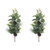 Set of 2 Pine and Eucalyptus Artificial Christmas Sprays 27" - IMAGE 3