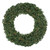 Pre-Lit Canadian Pine Commercial Size Christmas Wreath - 12' - Clear Lights - IMAGE 1