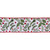Holly Berry Christmas Wired Craft Ribbon - 4" x 10 Yards - Green and Red - IMAGE 1