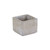 4.5" Gray Handcrafted Square Planter Pot - IMAGE 2
