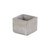 4.5" Gray Handcrafted Square Planter Pot - IMAGE 3