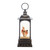 10.5" LED Lighted Santa with Snowman Christmas Snow Globe Lantern - IMAGE 1