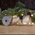 Glittered Striped Wired Craft Christmas Ribbon - 2.5" x 30 Yards - Gold and Pink - IMAGE 2
