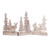 Christmas Forest Scene Wooden Decoration - 23.75" - IMAGE 1