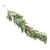 Pine with Berry Artificial Christmas Garlands - 5.75' x 7.5" - Unlit - Set of 2 - IMAGE 1