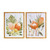 Protea Floral Framed Wall Art - 22" x 27.5" - Set of 2 - IMAGE 1