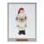 Santa and Snowman Framed Christmas Wall Art - 10.5" x 14" - Set of 2 - IMAGE 3