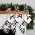 Peace, Joy and Noel Metal Christmas Stocking Holders - 6.5" - Set of 3 - IMAGE 2