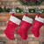 Peace, Joy and Noel Metal Christmas Stocking Holders - 6.5" - Set of 3