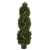 4' Double Pond Outdoor Cypress Spiral Topiary Tree - IMAGE 1