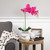 Real Touch™ Artificial Spring Orchids in a Striped Ceramic Pot - 2' - Pink - IMAGE 2