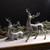 Set of 2 Silver Deer Christmas Tabletop Figurines 13.25" - IMAGE 2