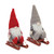 Set of Gnome on Sled Christmas Tabletop Plush Figures 13.5" - IMAGE 1