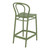 37.75" Olive Green Solid Outdoor Patio Counter Stool - IMAGE 2