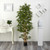 6.25' Bamboo Artificial Silk Tree in Black Pot - IMAGE 2