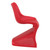 33.5" Red Outdoor Patio Dining Chair - IMAGE 5