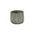 5.5" Gray and White Medium Round Vertical Dotted Planter Pot - IMAGE 3