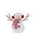 Plush Snowman Christmas Tabletop Decorations - 18" - Red and White - IMAGE 3